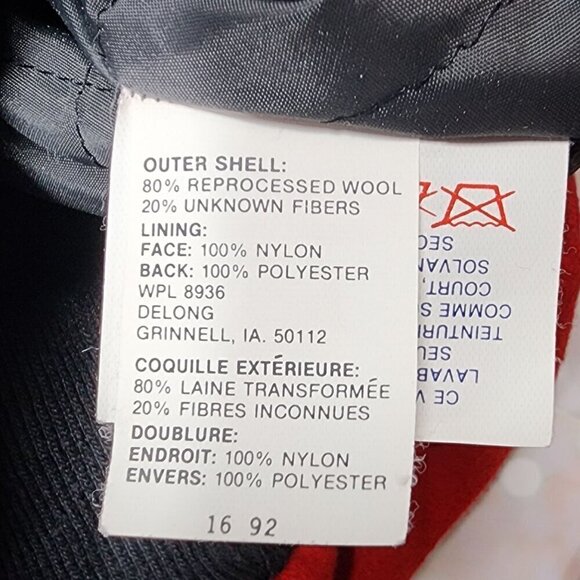 Vintage DeLong Cellular One Varsity Jacket, Men's 2XL - Picture 11 of 11